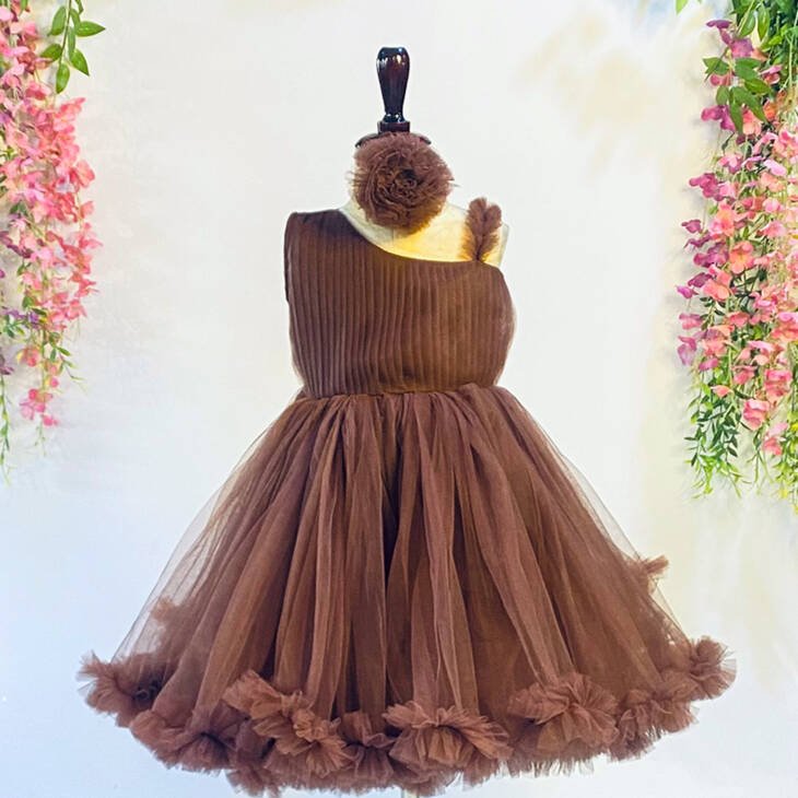 Chocolate Princess Gown