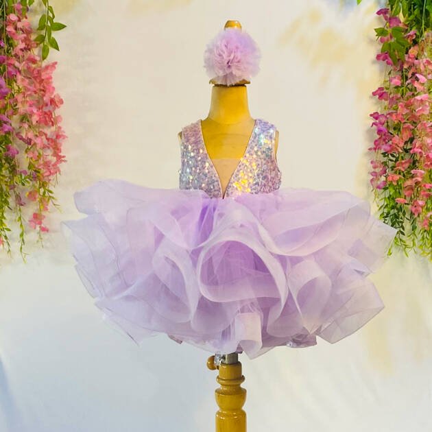 Lovely Lavender Birthday Frock