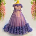 Lavender Princess Graceful Dress for Dreamy Celebrations